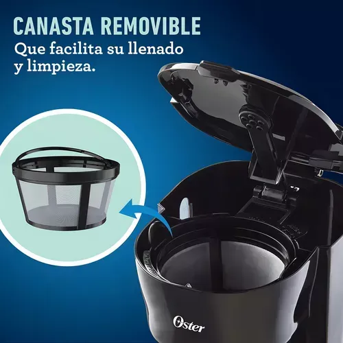 Cafetera Oster De 12 Tazas Con Filtro 