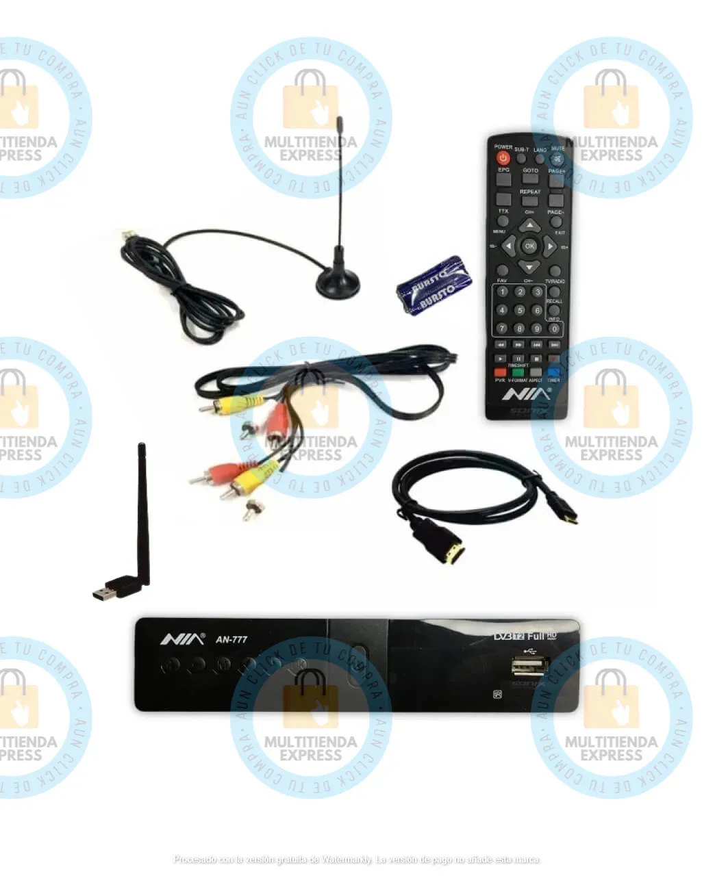 Decodificador TDT Full HD + Wifi