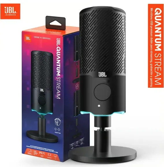 Microfono JBL Quantum Stream Usb RGB