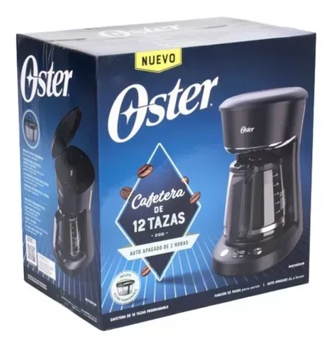 Cafetera Oster De 12 Tazas Con Filtro 