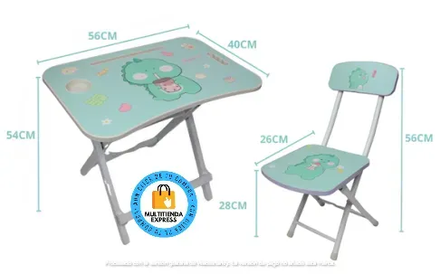 Escritorio Comedor Infantil Plegable