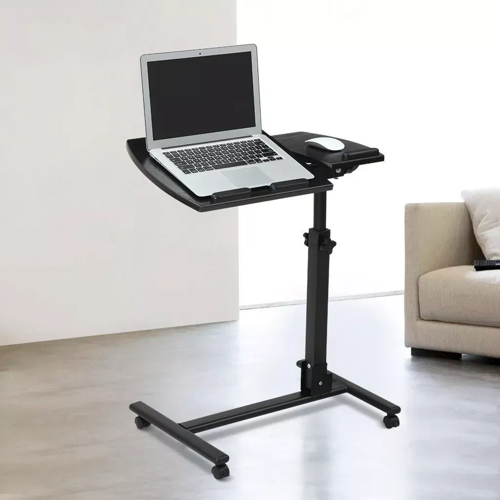 Mesa Para Portatil Con Ruedas Ajustable