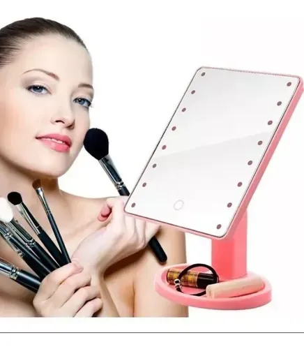 Espejo Maquillaje con Luces LED