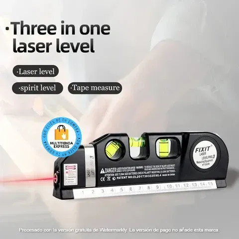 Nivelador Y Metro Laser HE-067