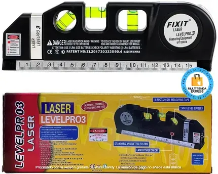 Nivelador Y Metro Laser HE-067