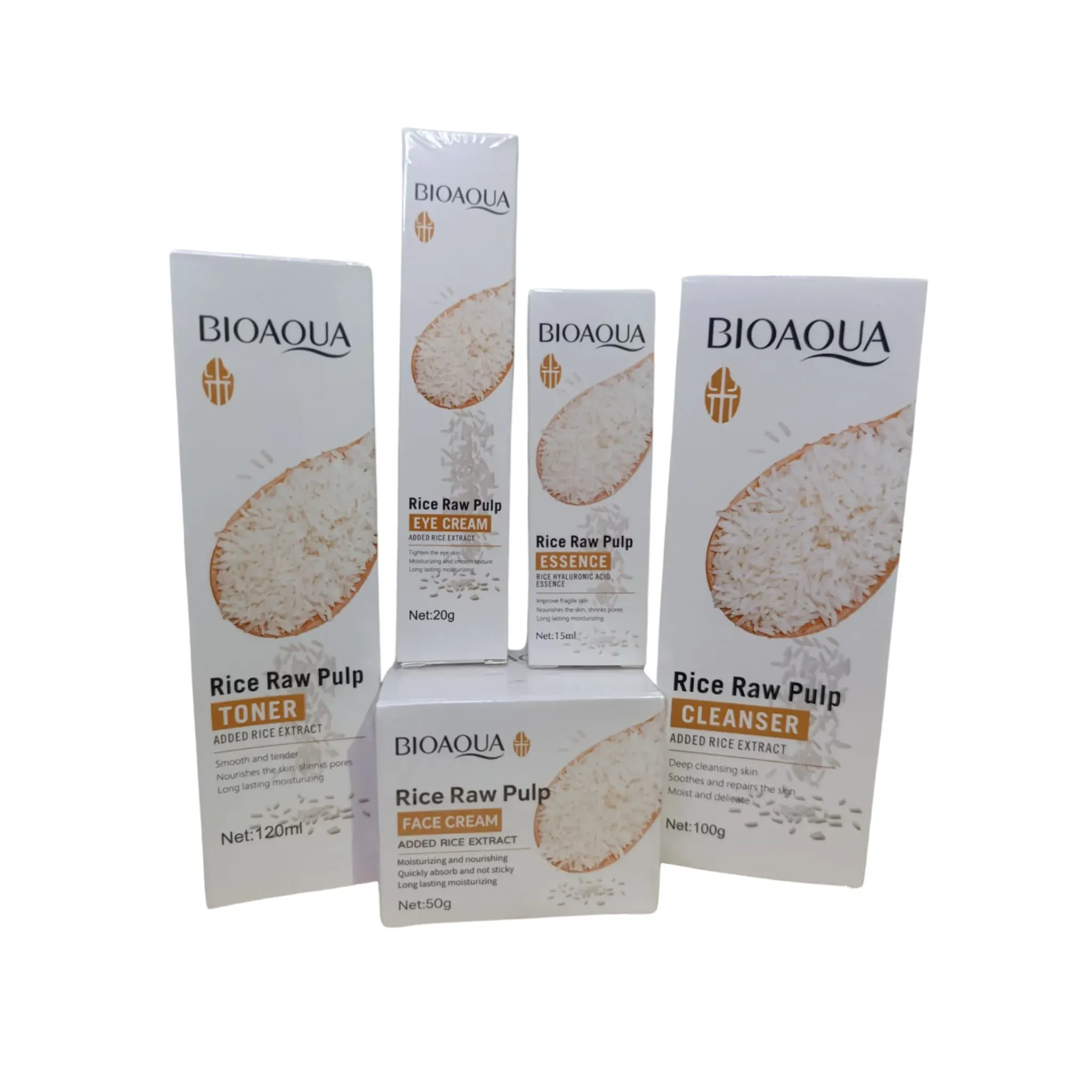 Kit de Cuidado Facial Bioaqua Arroz