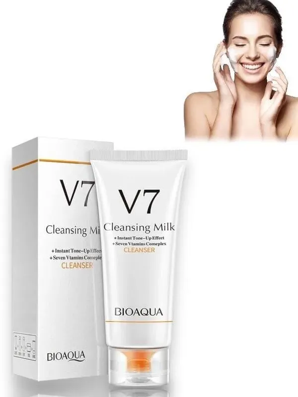 Jabon Facial Hidratante Limpieza Profunda V7 Bioaqua 100g