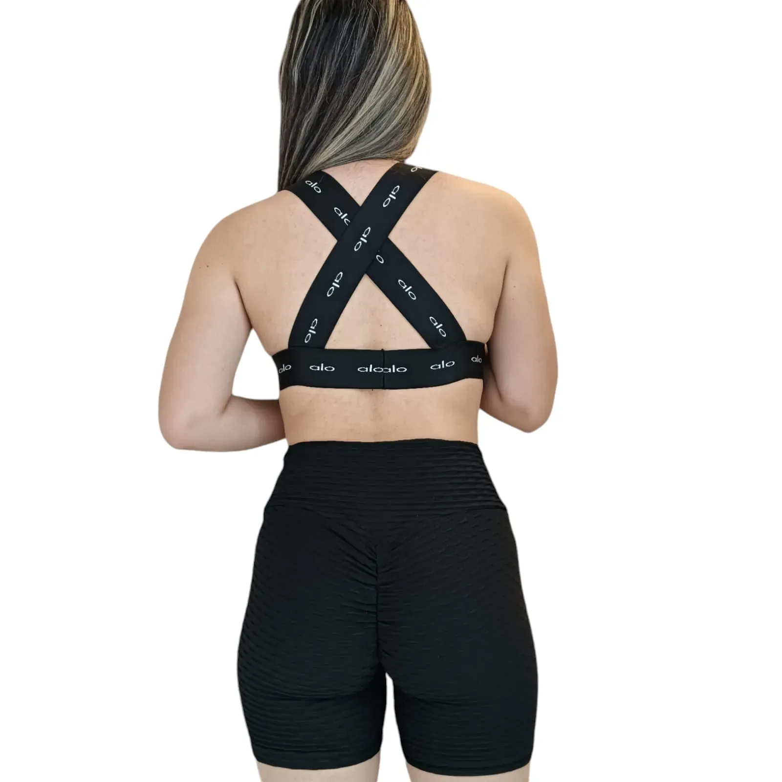 Conjunto Deportivo Push Up - Color Negro (Talla Única)