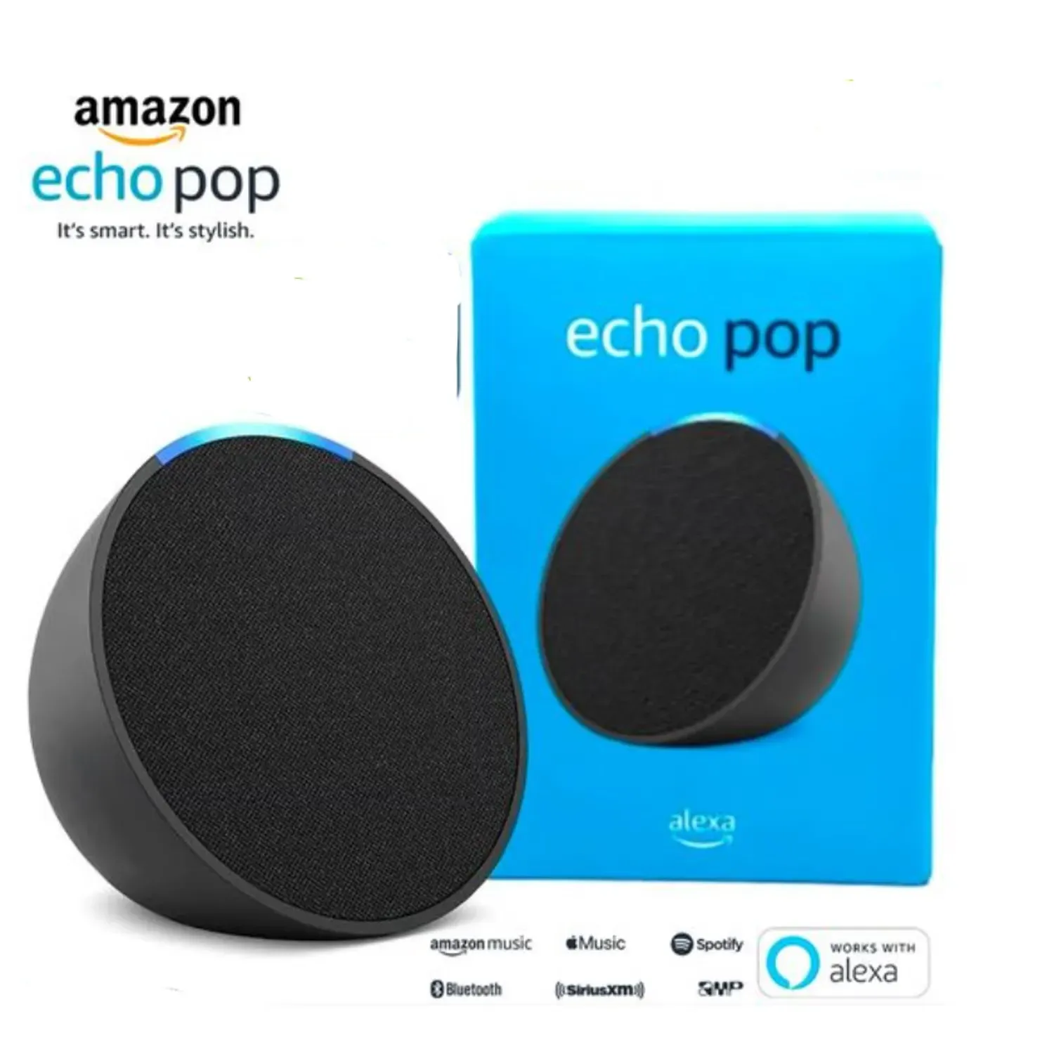 Echo Pop Amazon Parlante Inteligente Alexa