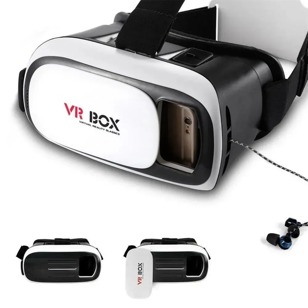 Gafas De Realidad Virtual 3d Vr Box + Control Bluetooth