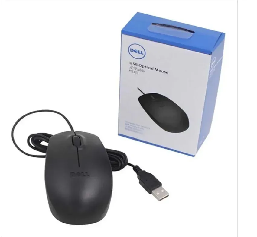 Mouse Óptico Dell Usb 3 Botón Dell Ms111