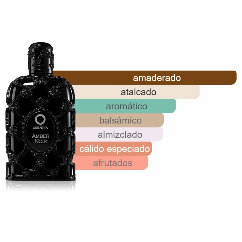 Perfume Amber Noir Orientica Premium Para Hombres Y Mujeres