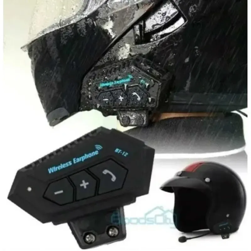 Intercomunicador Para Moto Bluetooth Bt12