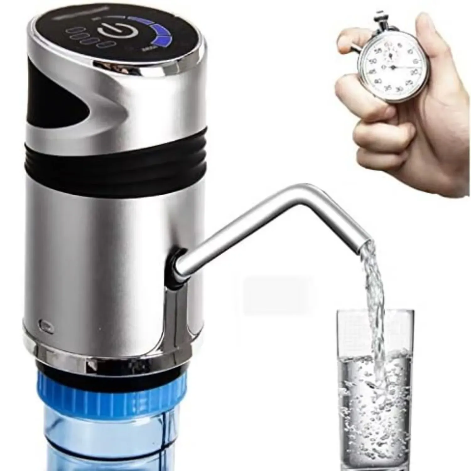 Dispensador Automático De Lujo Recargable Para Agua De Botellón