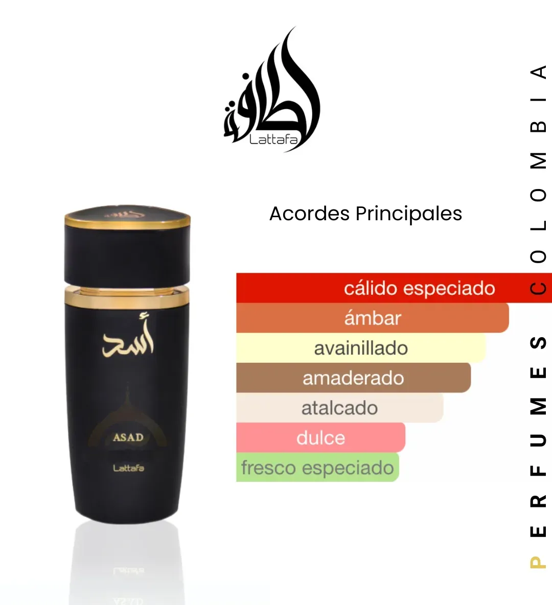 Perfume Asad Lattafa Para Hombre