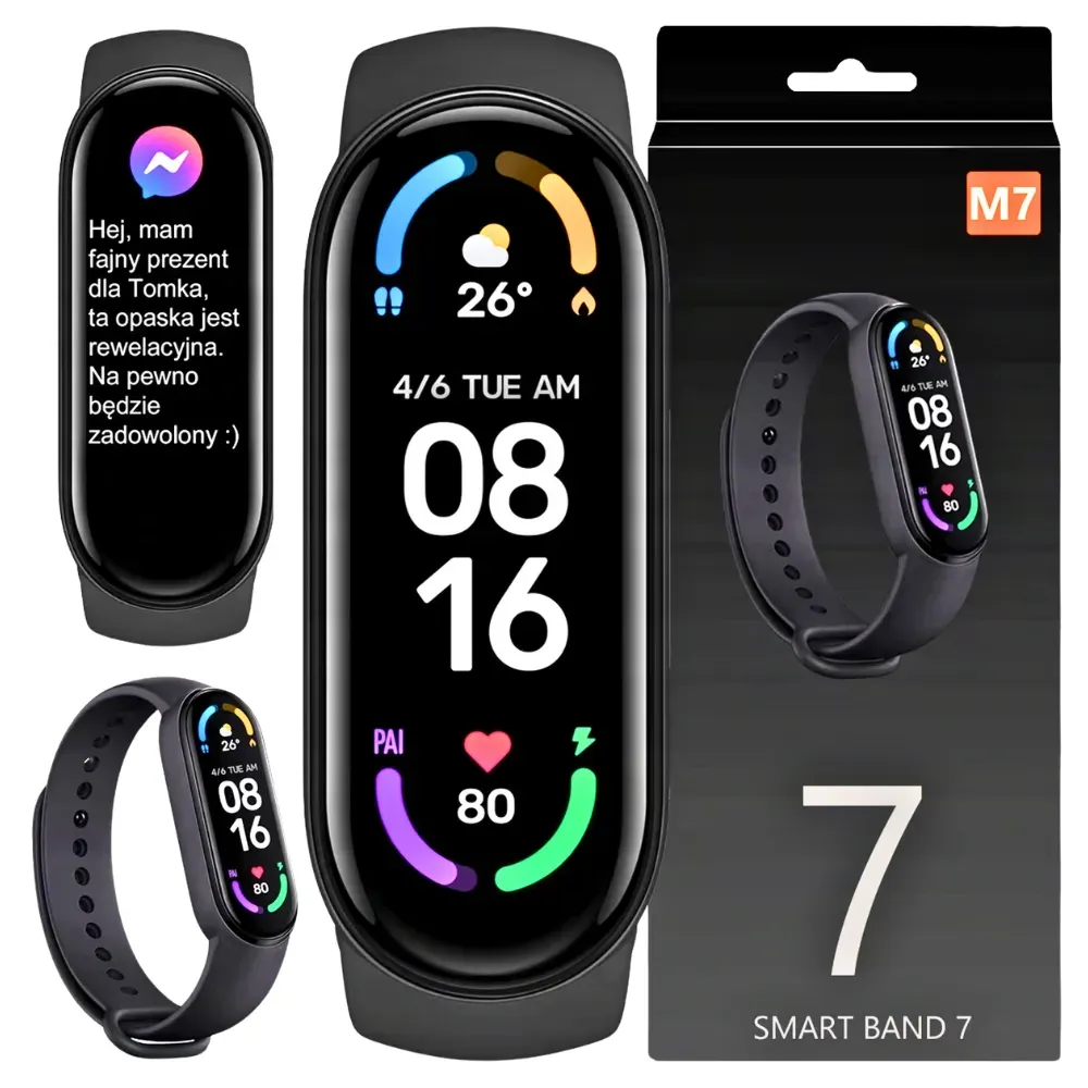 Pulsera Inteligente Smartband M7 Sensor Táctil 