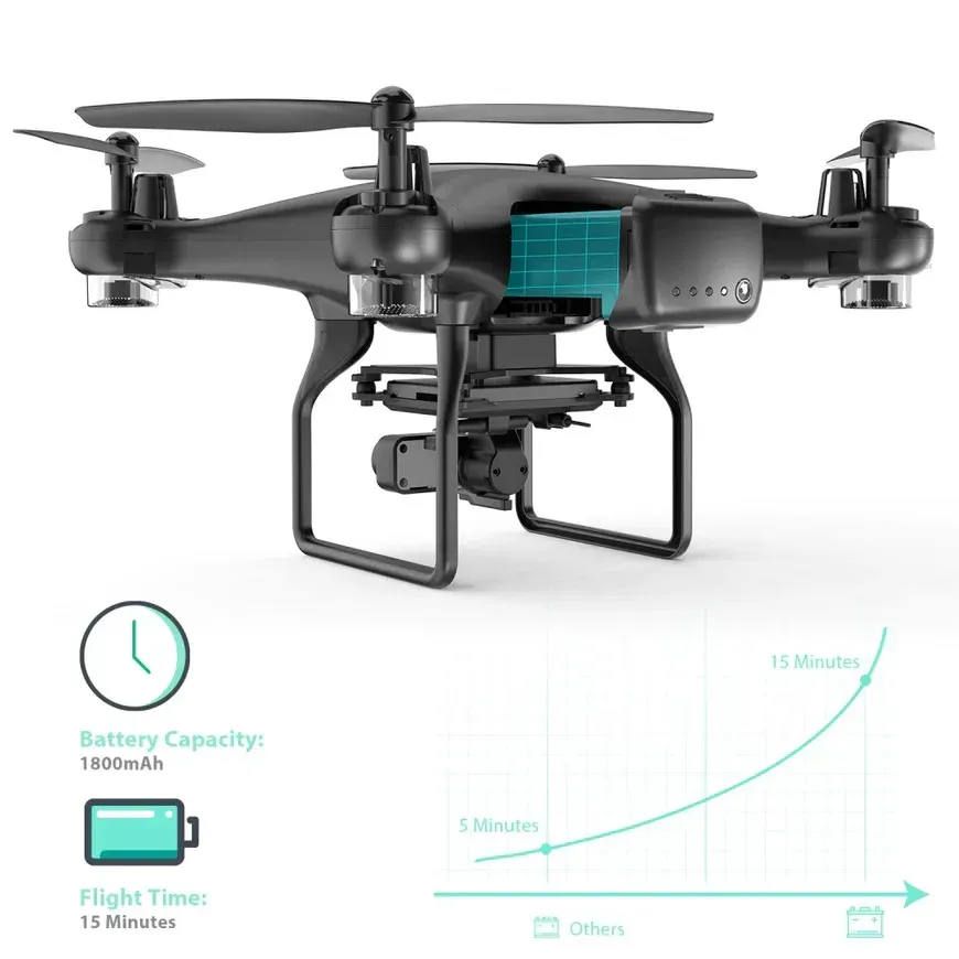 Drone Profesional Snaptain Gps Cámara 2ejes 2k Wifi 5g Sp600 