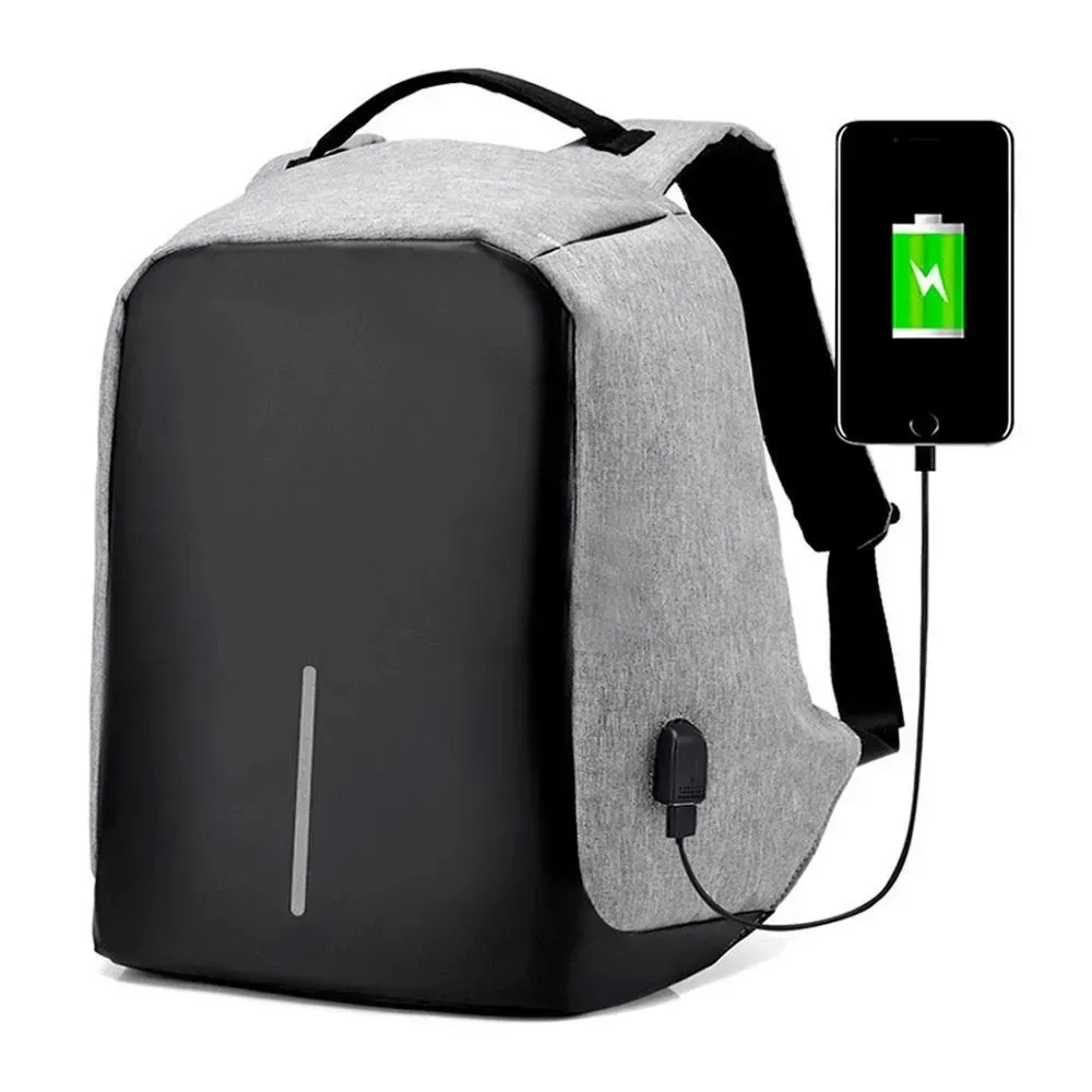 Maleta Antirrobo Impermeable Con Cable Usb