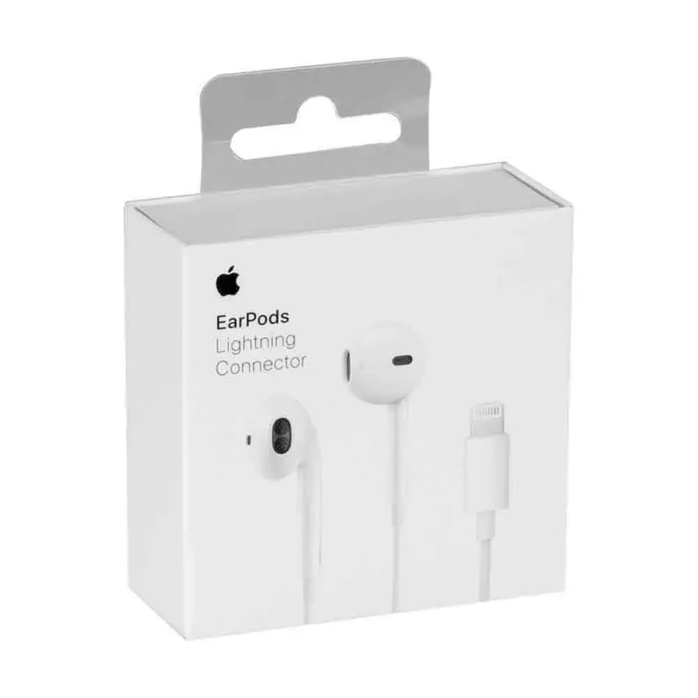 Manos libres EarPods con conector Lightning - Blanco