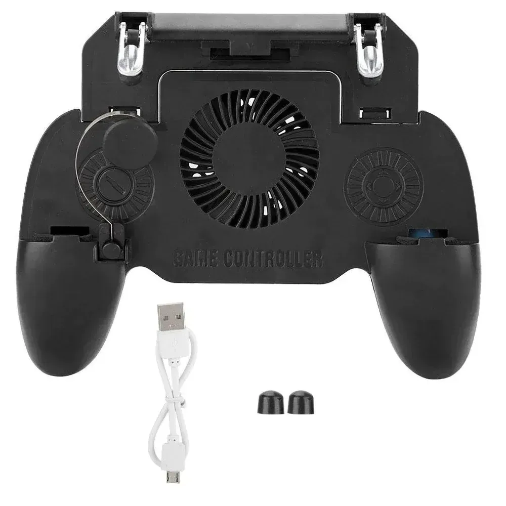 Control Gatillo Gamer Joystick Sp+2000 Power Bank Ventilador