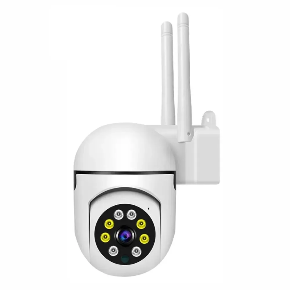 Camara De Seguridad 360 Wifi Robotica 2 Antenas Vision Nocturna