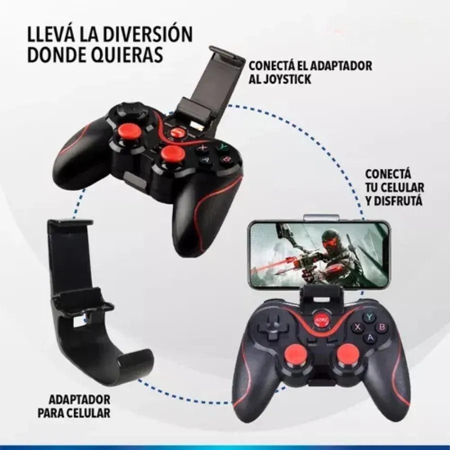 Control De Joystick Inalambrico Gamer Bluetooth Para Teléfono Celular  