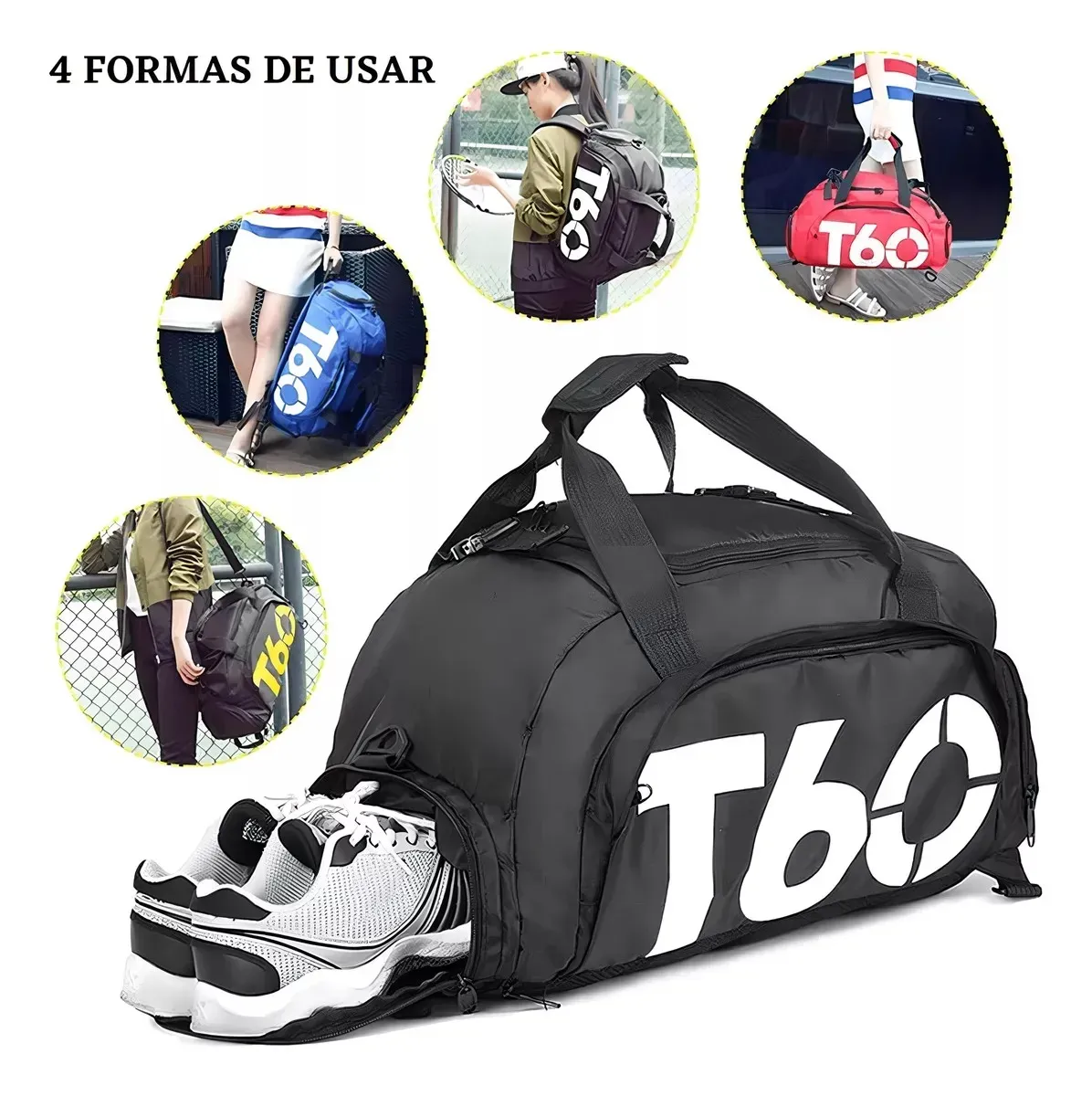 Maleta Bolso T60 Impermeable Deportiva 