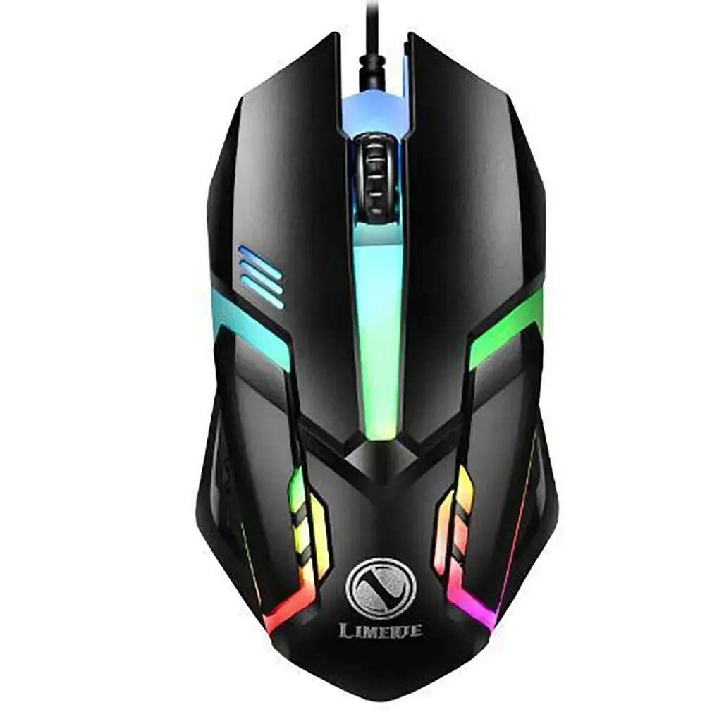 Mouse Alambrico Mikuso Mos379u Con Iluminacion