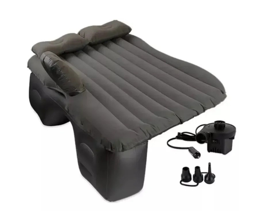 Colchon Inflable Carro + 2 Almohadas + inflador 