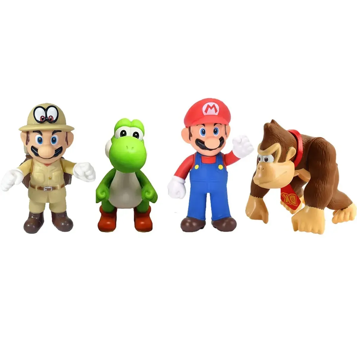 Mario Bros Figuras X4