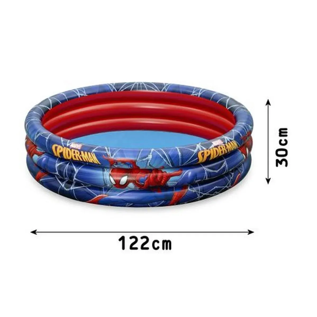 Piscina Inflable Redonda Infantil Spider Man