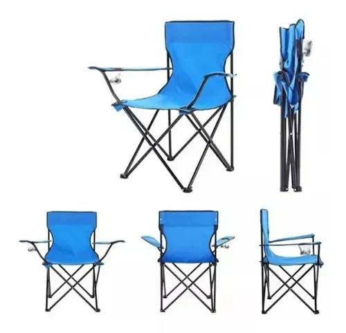 Silla Camping Plegable Con Estuche 