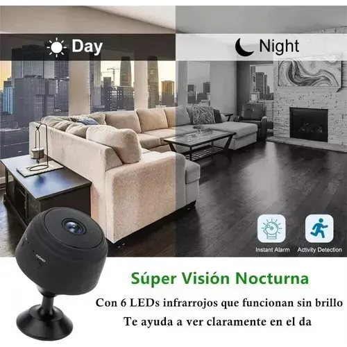 Mini Camara Espia Wifi Monitoreo