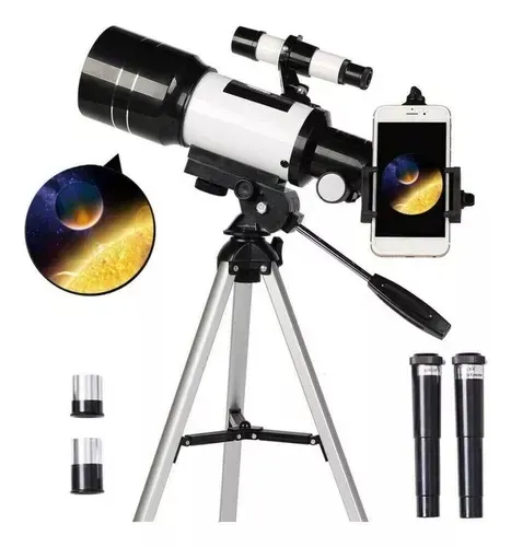 Telescopio Astronómico Monocular F30070 Reflector 70mm 