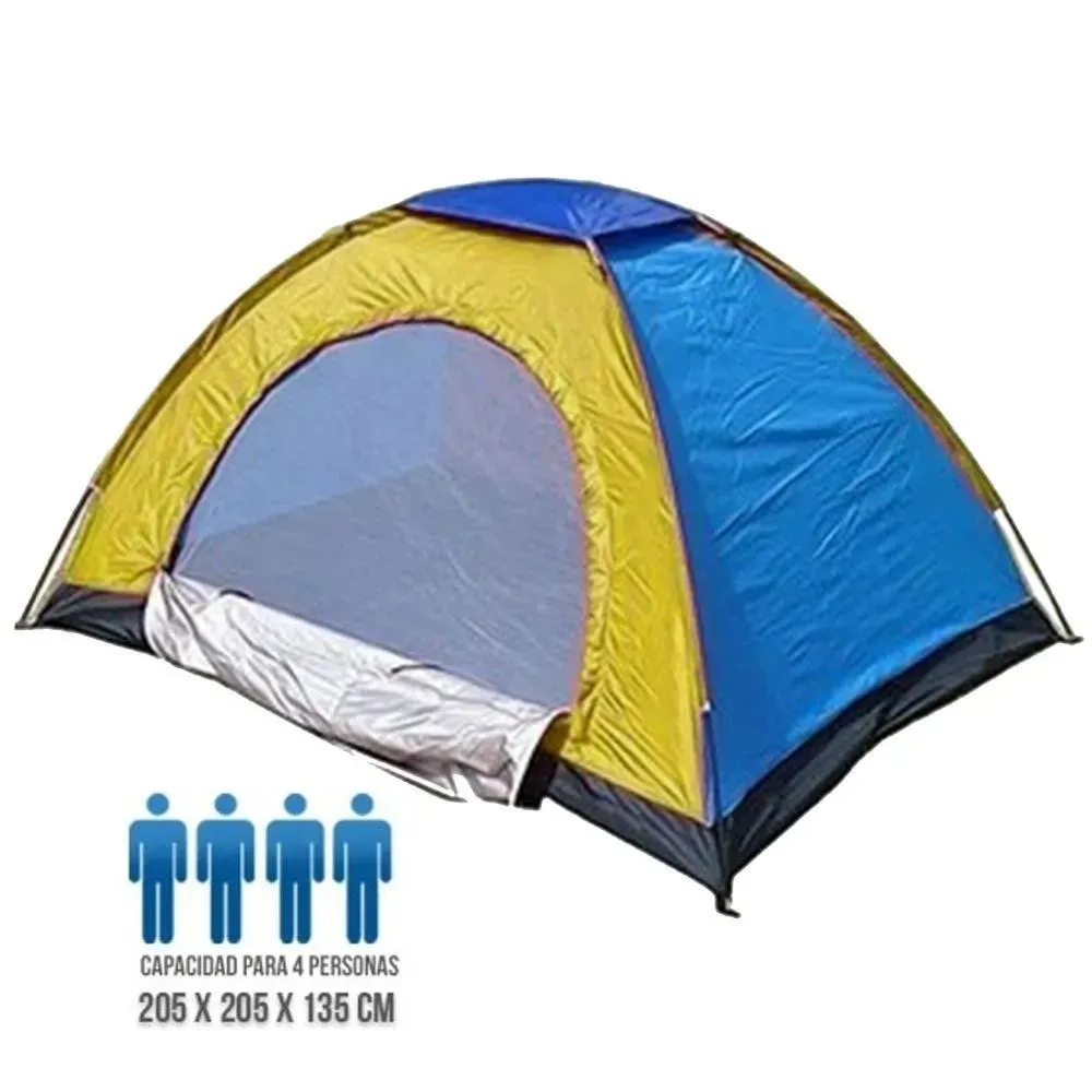 Carpa Camping 4 Personas Impermeable