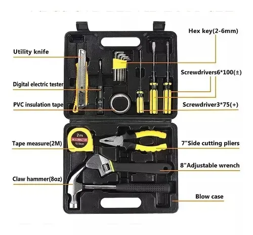 Kit Herramientas Acero De Carbono