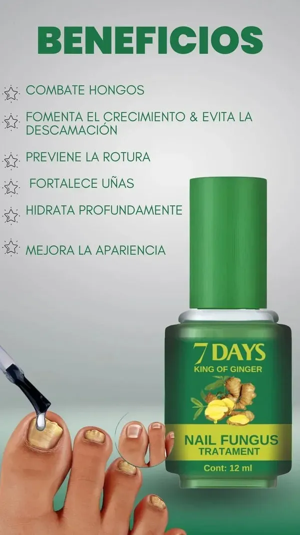 Esmalte 7 Days Uñas antihongos