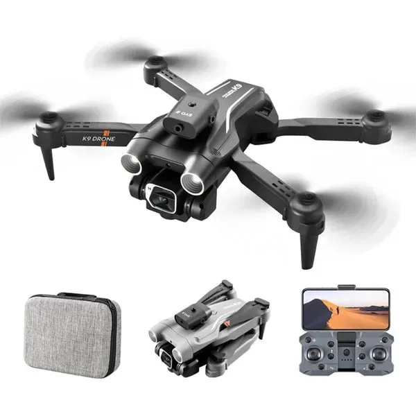 Drone K9 Doble Cámara 4k Luces Led Estuche