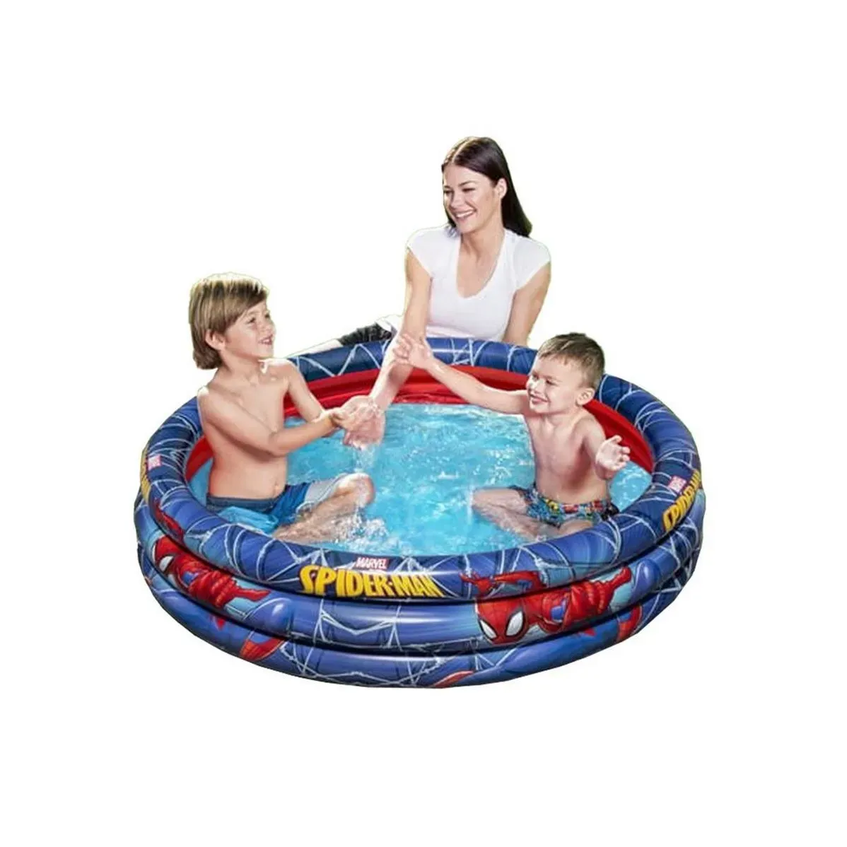 Piscina Inflable Redonda Infantil Spider Man