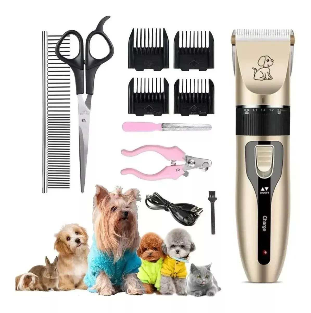 Kit Peluqueria Profesional Para Mascotas 