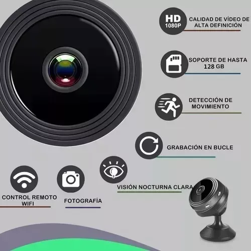 Mini Camara Espia Wifi Monitoreo