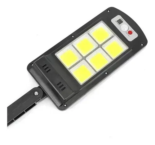 Lampara Solar Recargable Bombillo Led Sensor Exterior 