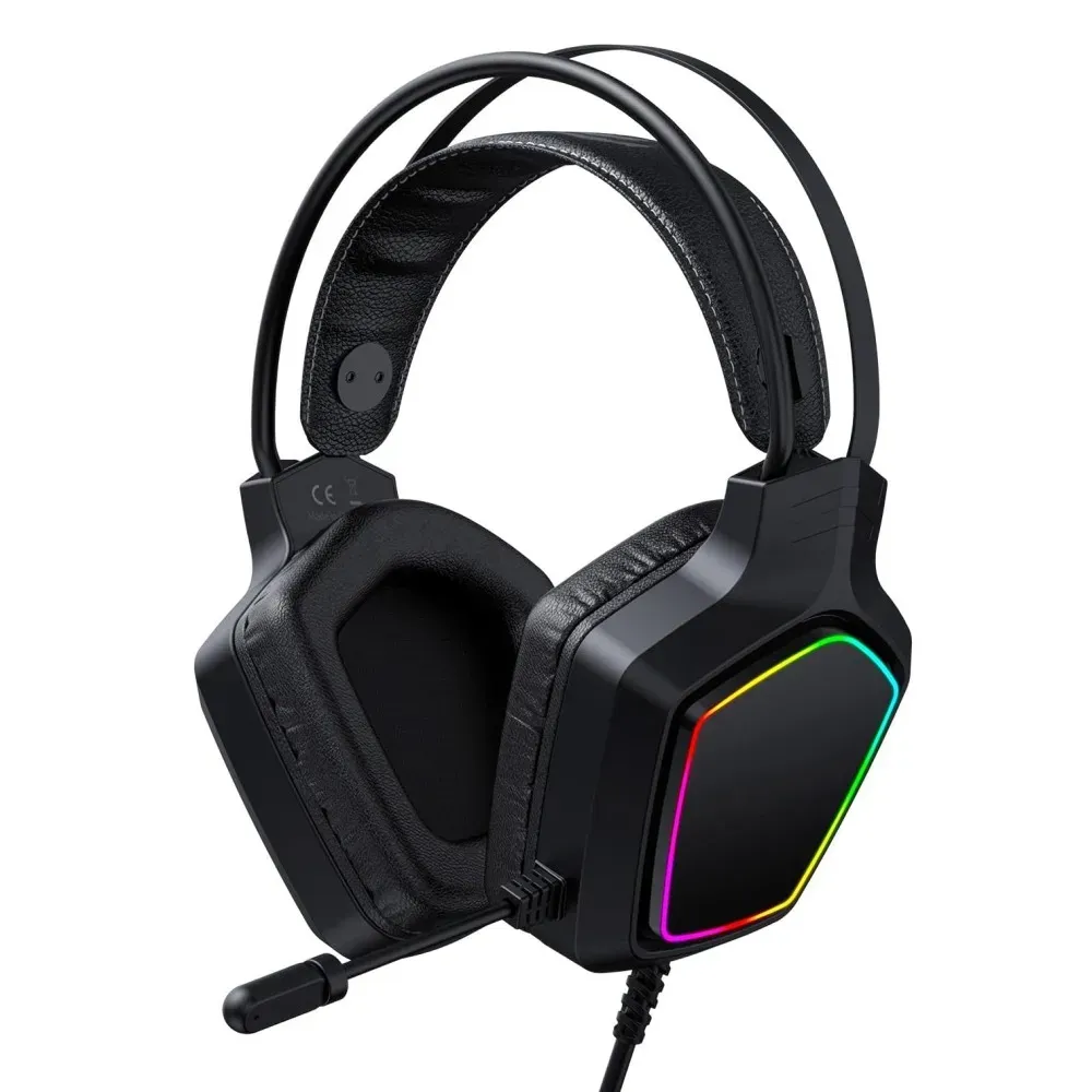 Diadema Gamer Rgb Microfono Aaa920