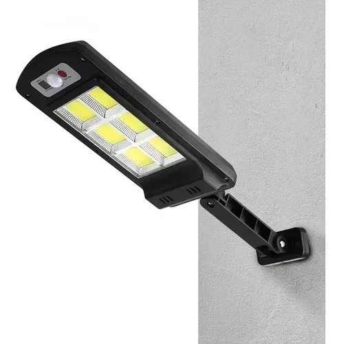 Lampara Solar Recargable Bombillo Led Sensor Exterior 