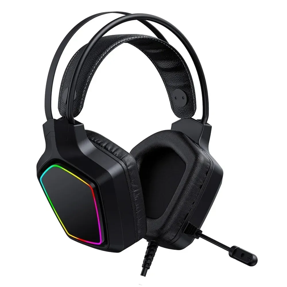 Diadema Gamer Rgb Microfono Aaa920