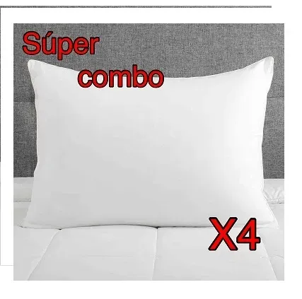 Set x4 almohadas siliconada 40x60