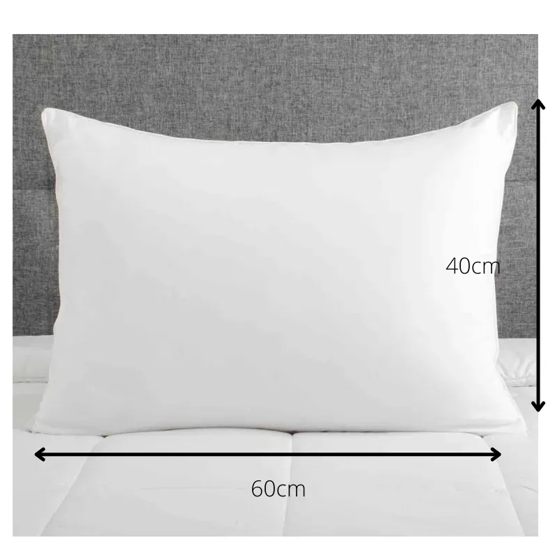 Set x3 almohadas siliconada 40x60