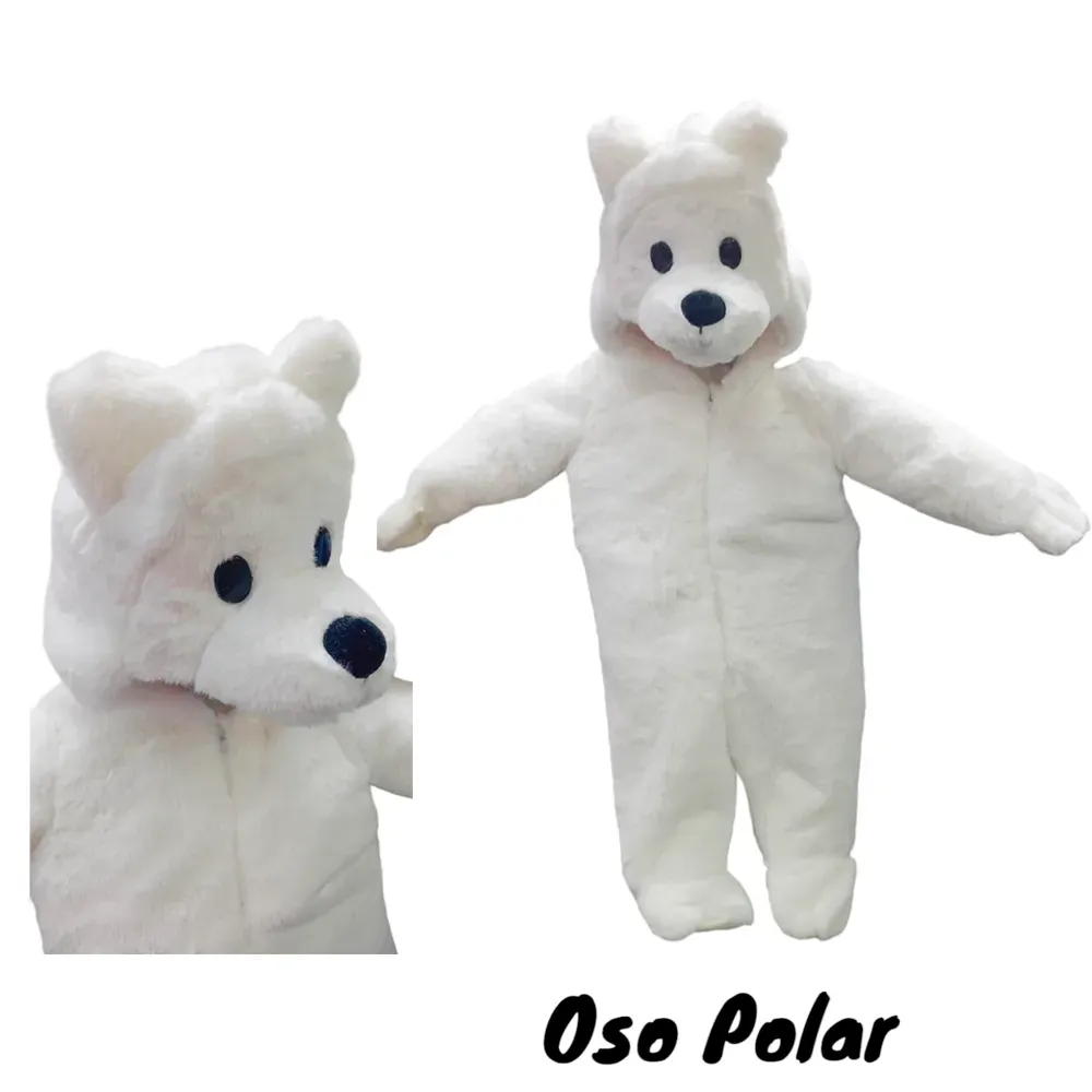 Disfraz Para Bebe Oso Polar - Blanco