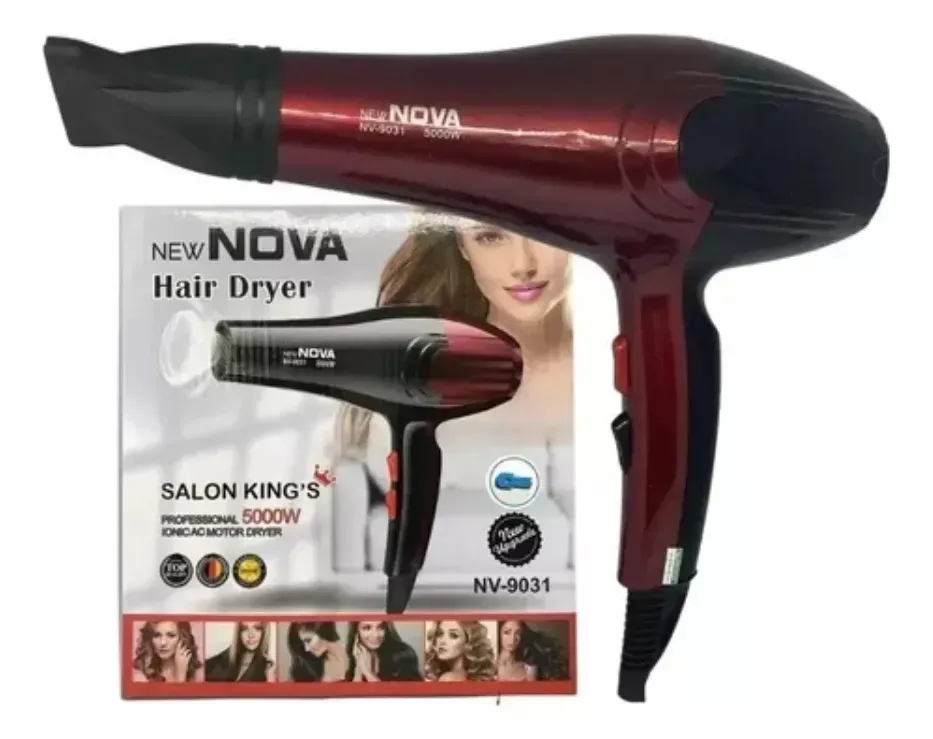 Secador Cabello Profesional Nova Nv9031 5000w Hairdryer