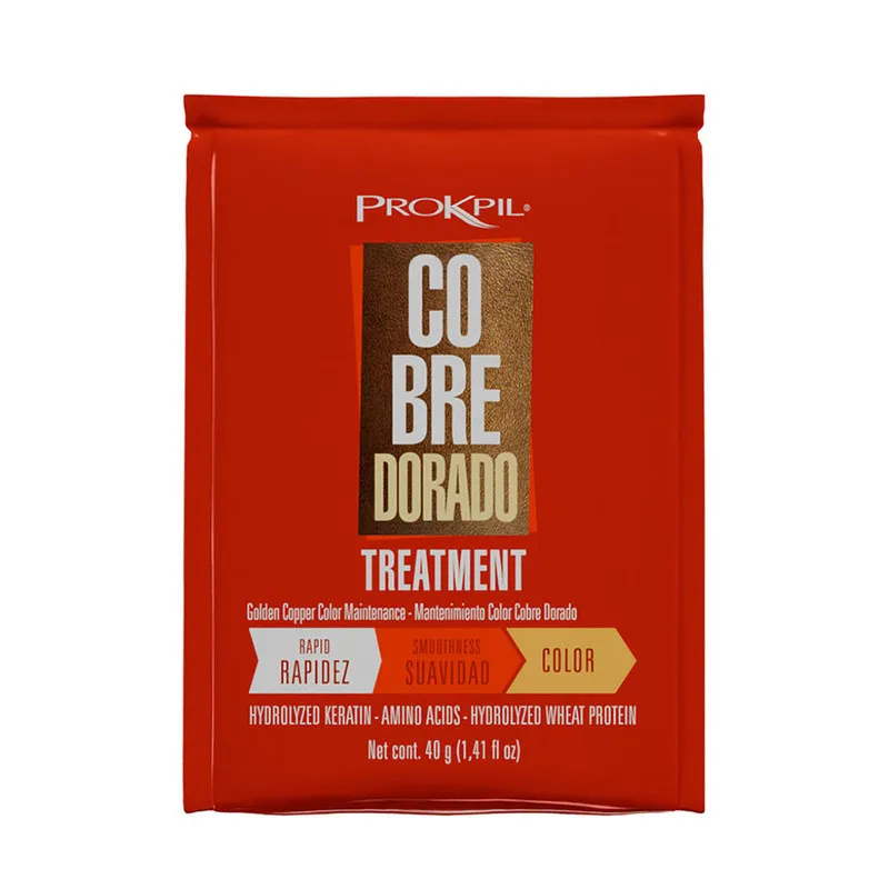 Tratamiento Matizante Color Cobre Dorado - Sachet X40gr Prokpil